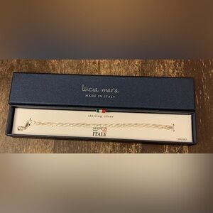 Sterling Silver Braided Bracelet